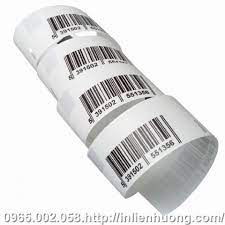 In decal barcode